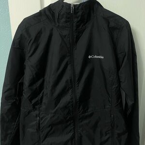 Columbia Black Hooded Jacket